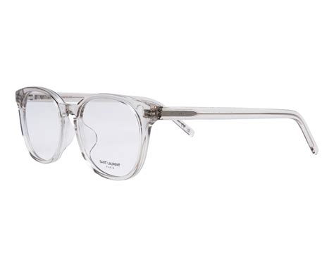 yves saint laurent glasses white|Saint Laurent transparent glasses.